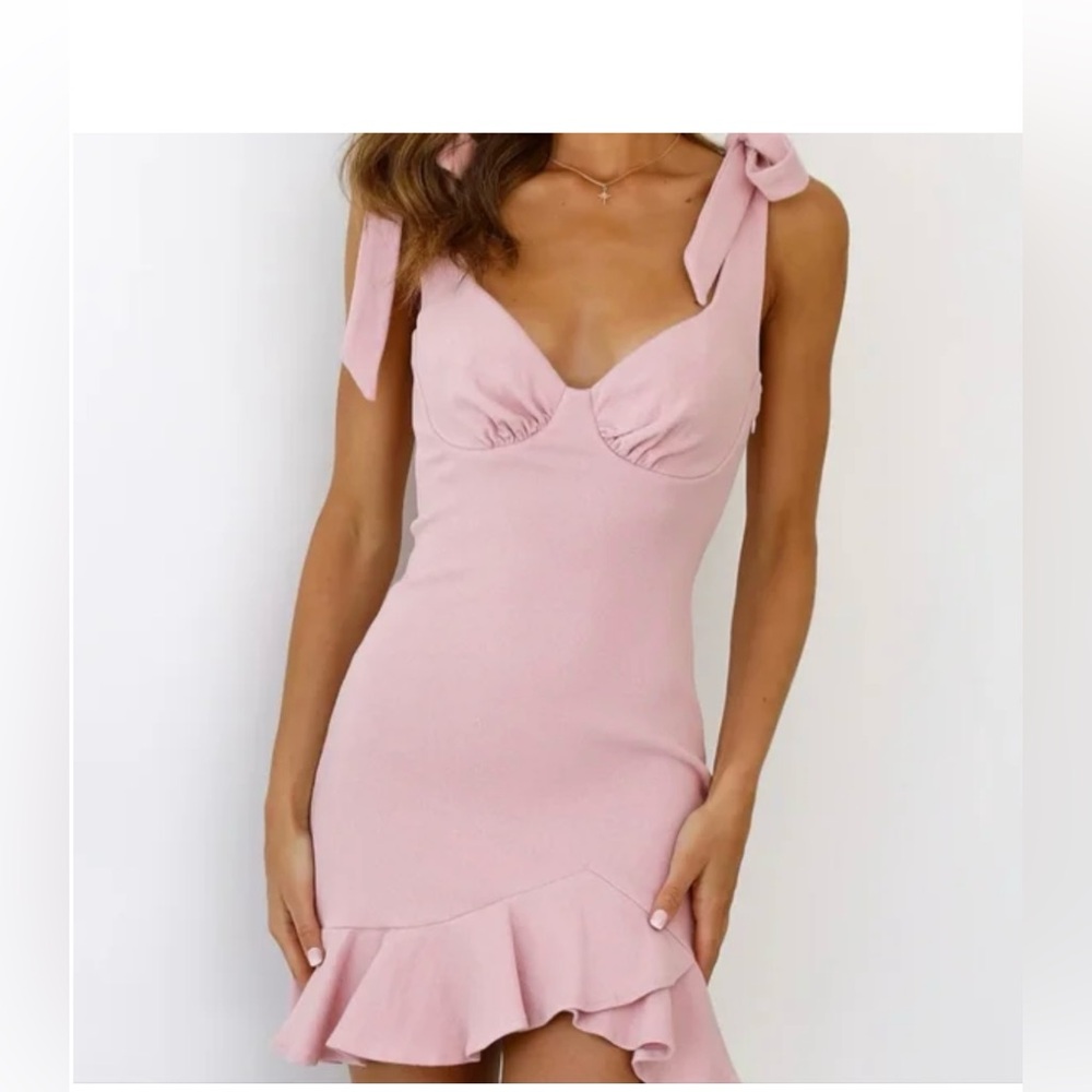 NWT Hello Molly dress in Blush